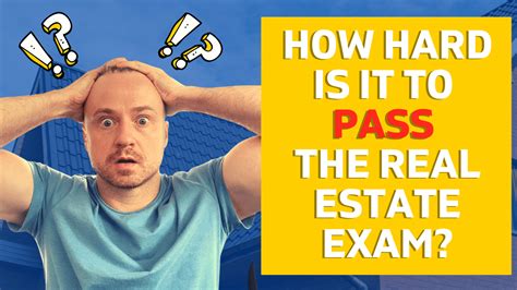 is the real estate test hard to pass|cheating on real estate exam.